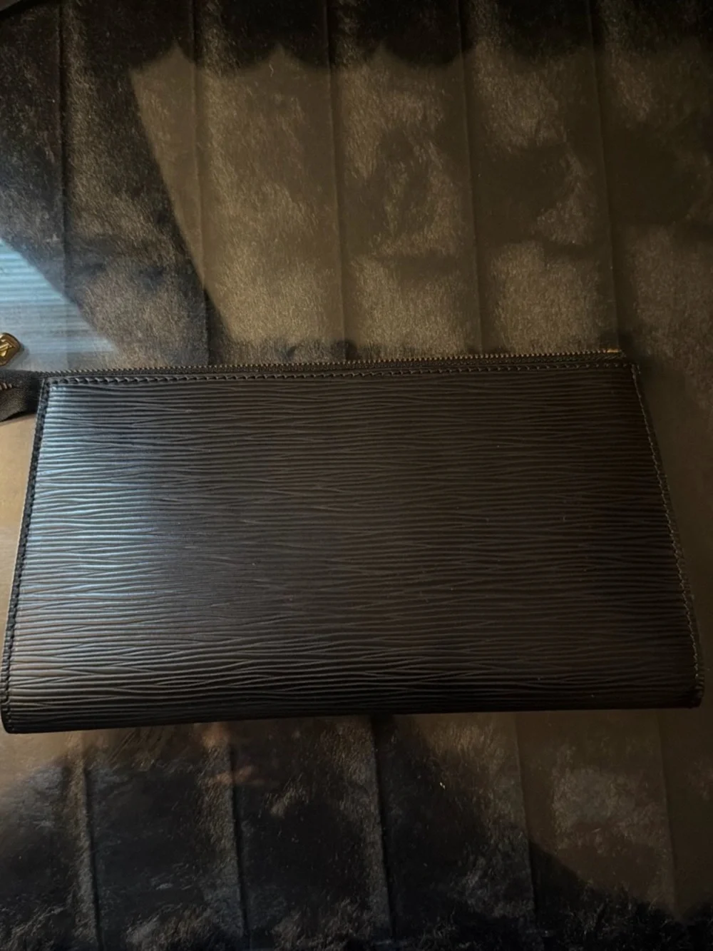 Louis Vuitton sleek black